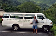 423912875 Oahu tour, Hawaiian Islands Eco Tours van